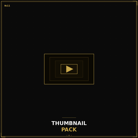 Canva Thumbnail Template Pack